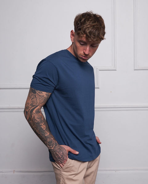 Camiseta Premium Pima SS24 - Bluewing Teal
