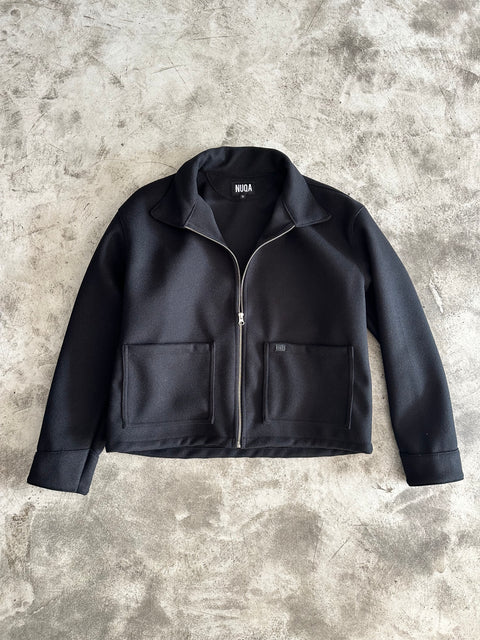 Wool Jacket - Negro