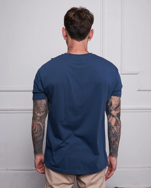 Camiseta Premium Pima SS24 - Bluewing Teal