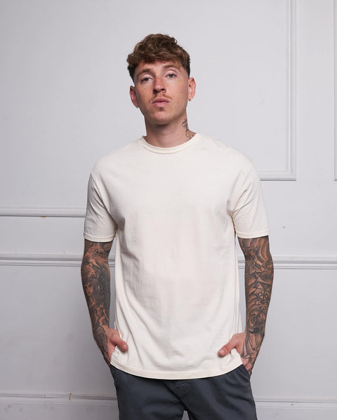 Camiseta Premium Pima SS24 - Buttercream