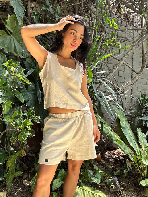 Comfort Linen Set- Beige