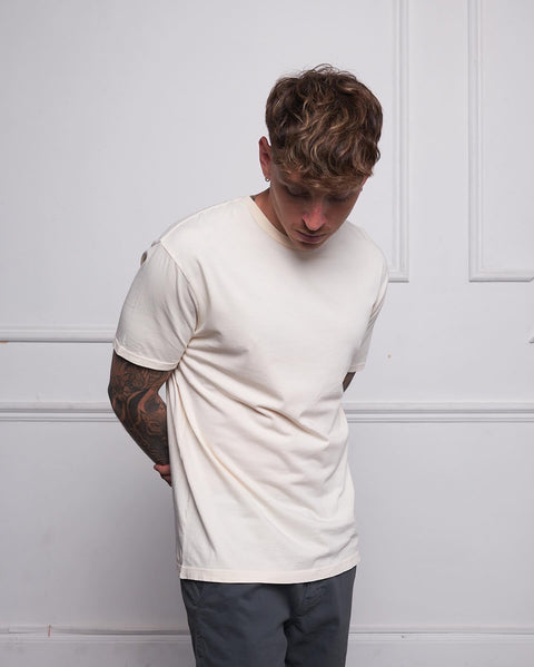 Camiseta Premium Pima SS24 - Buttercream