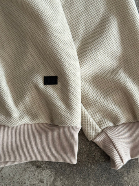 1/4 Zip Warmer Beige