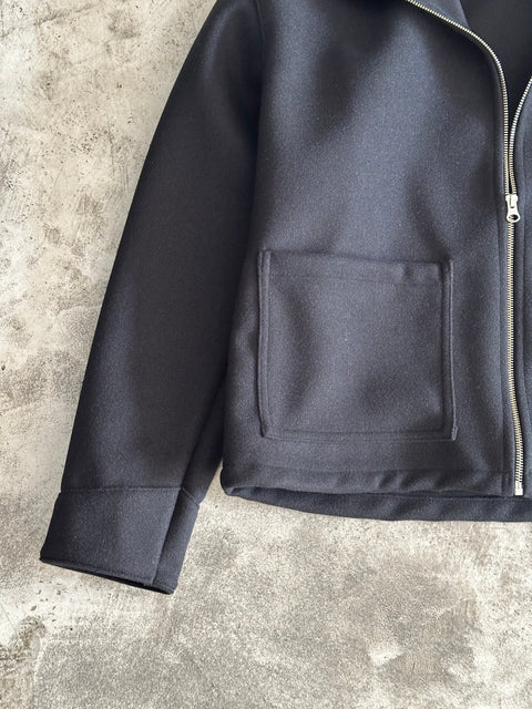 Wool Jacket - Negro