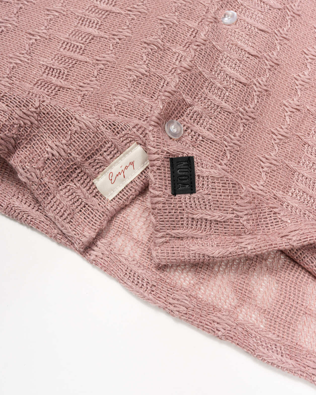 Essential Textured Shirt - Palo Rosa