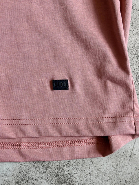 Semi Boxy Summer Tee - Palo Rosa