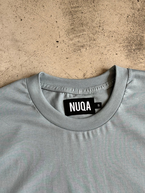 Semi Boxy Summer Tee - Celeste