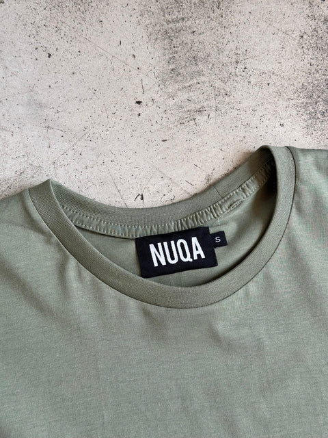 Semi Boxy Summer Tee - Olivo