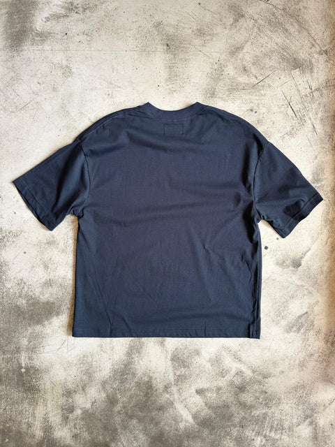 Semi Boxy Summer Tee - Carbón