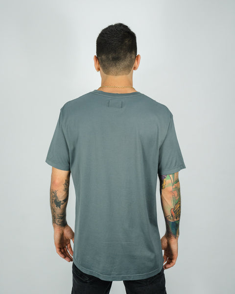 Camiseta Premium Pima - Cinza Aço