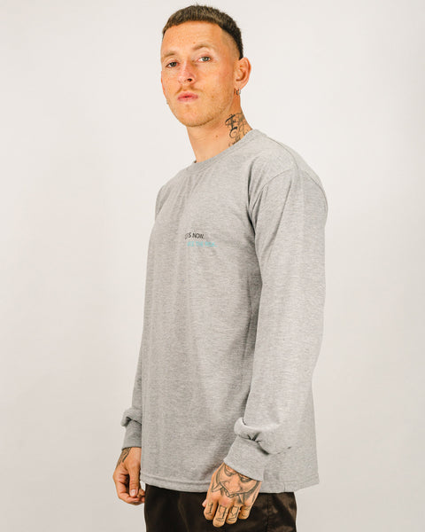 Venture Take The Risk Long Sleeve Tee - Gris