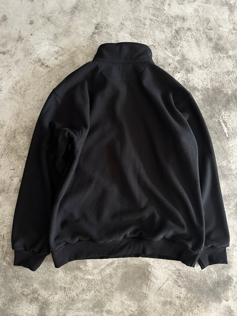 1/4 Zip Warmer Negro