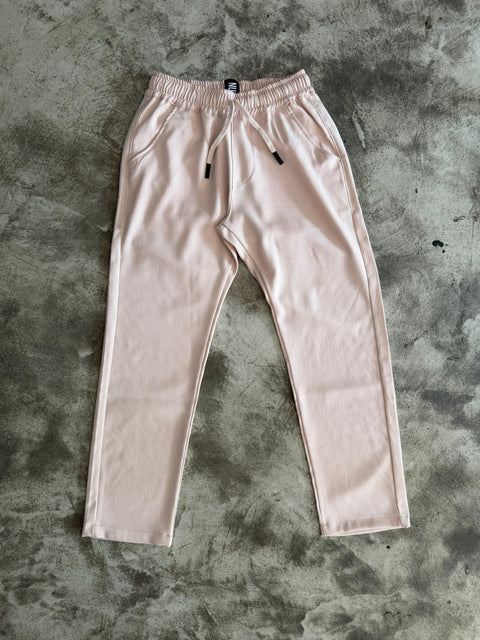 Comfort Linen Pants - Nude