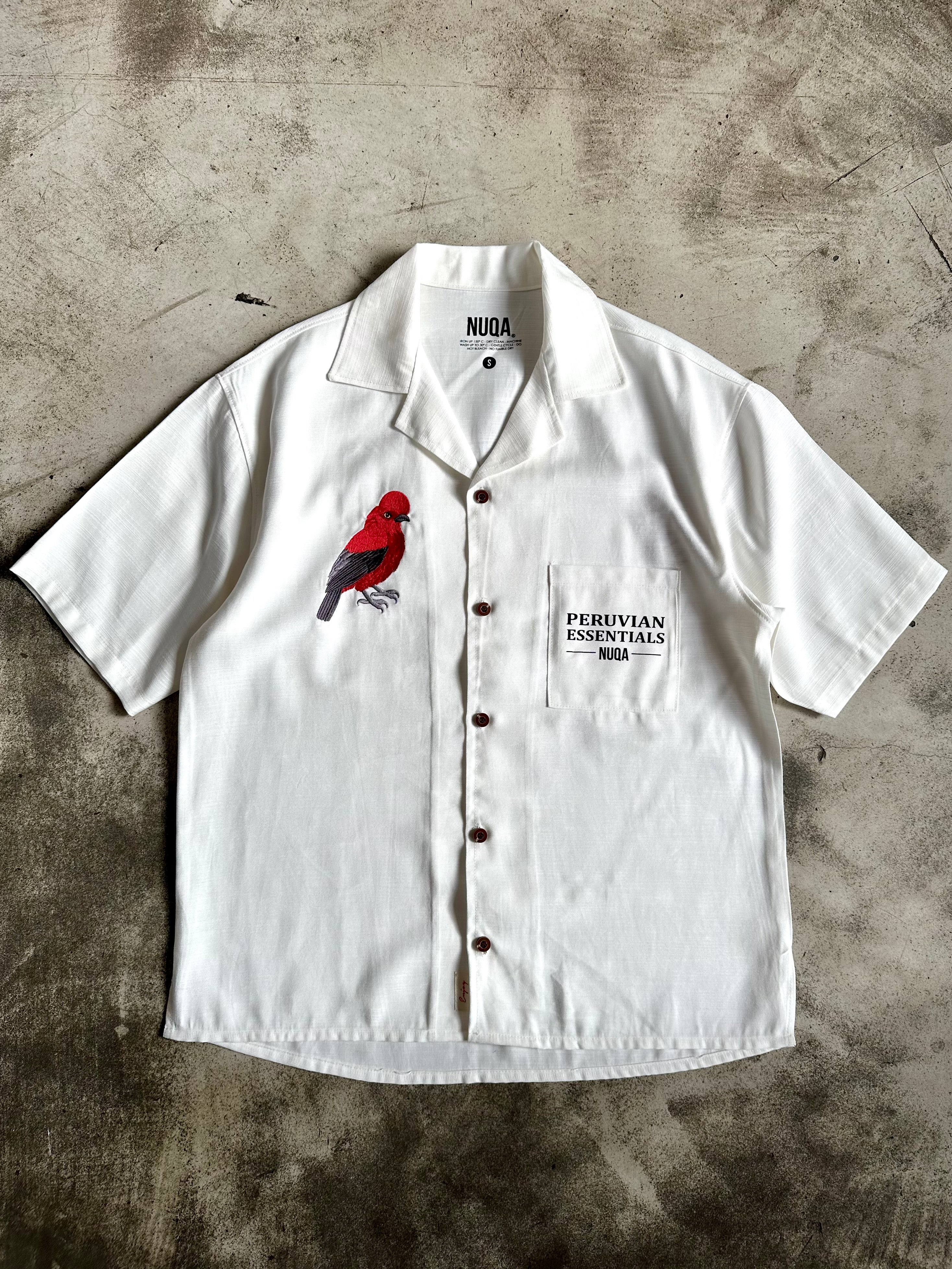 Peruvian Essentials Linen Shirt - Blanco – Nuqa