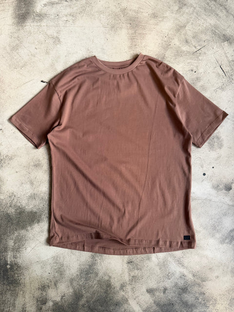 Premium Pima Tee - Chocolate