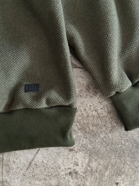 1/4 Zip Warmer Verde