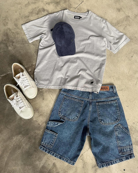 Carpenter Denim Short - Blue