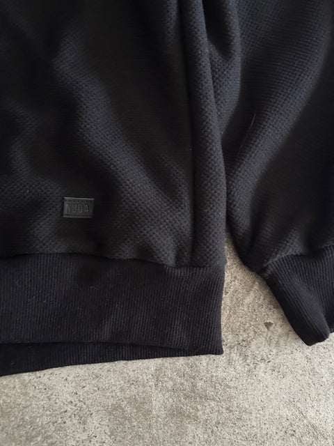 1/4 Zip Warmer Negro