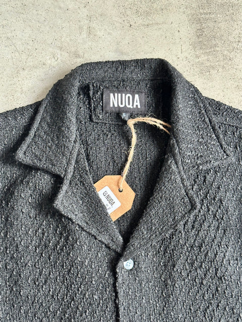 Heavy Knitted Shirt - Negra