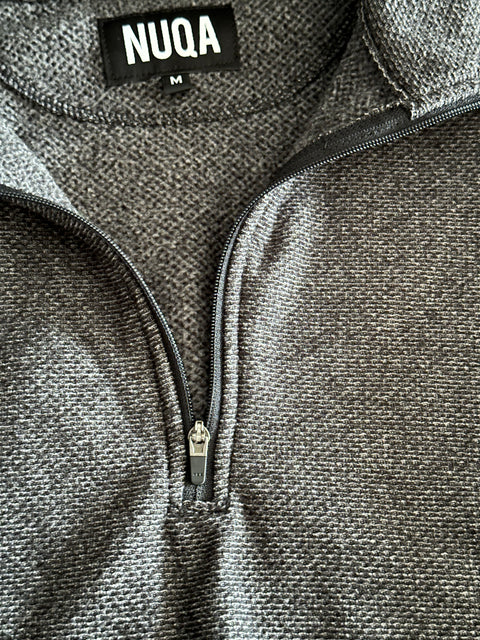 1/4 Zip Warmer Gris