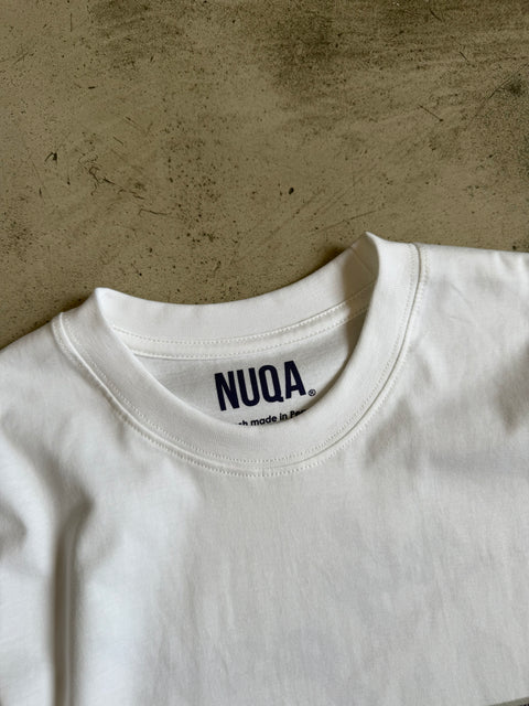 Peruvian Essentials - Mango Semi Boxy Tee - Blanco