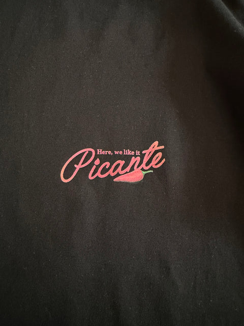 Peruvian Essentials - Picante Semi Boxy Tee - Negro
