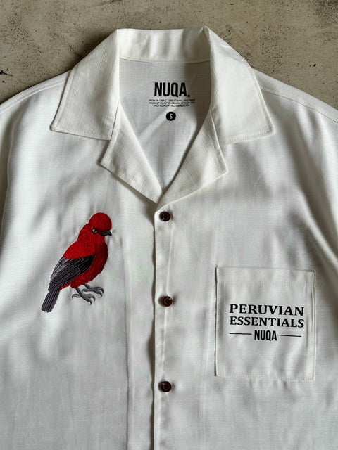 Peruvian Essentials Linen Shirt - Blanco
