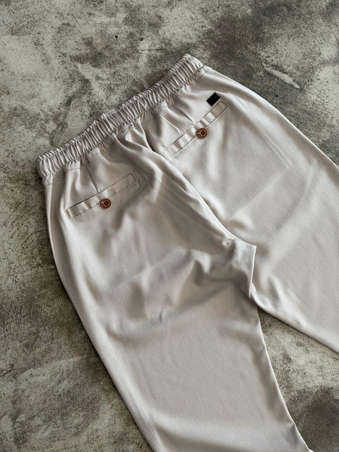 Comfort Linen Pants - Ash