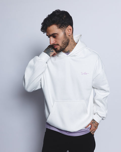 Venture Fear Is Not Real Hoodie - Hueso