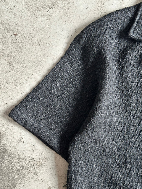 Heavy Knitted Shirt - Negra