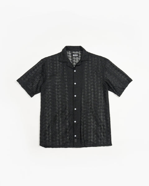 Essential Textured Shirt - Black