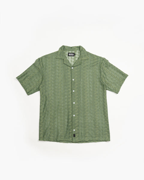 Essential Textured Shirt - Olive