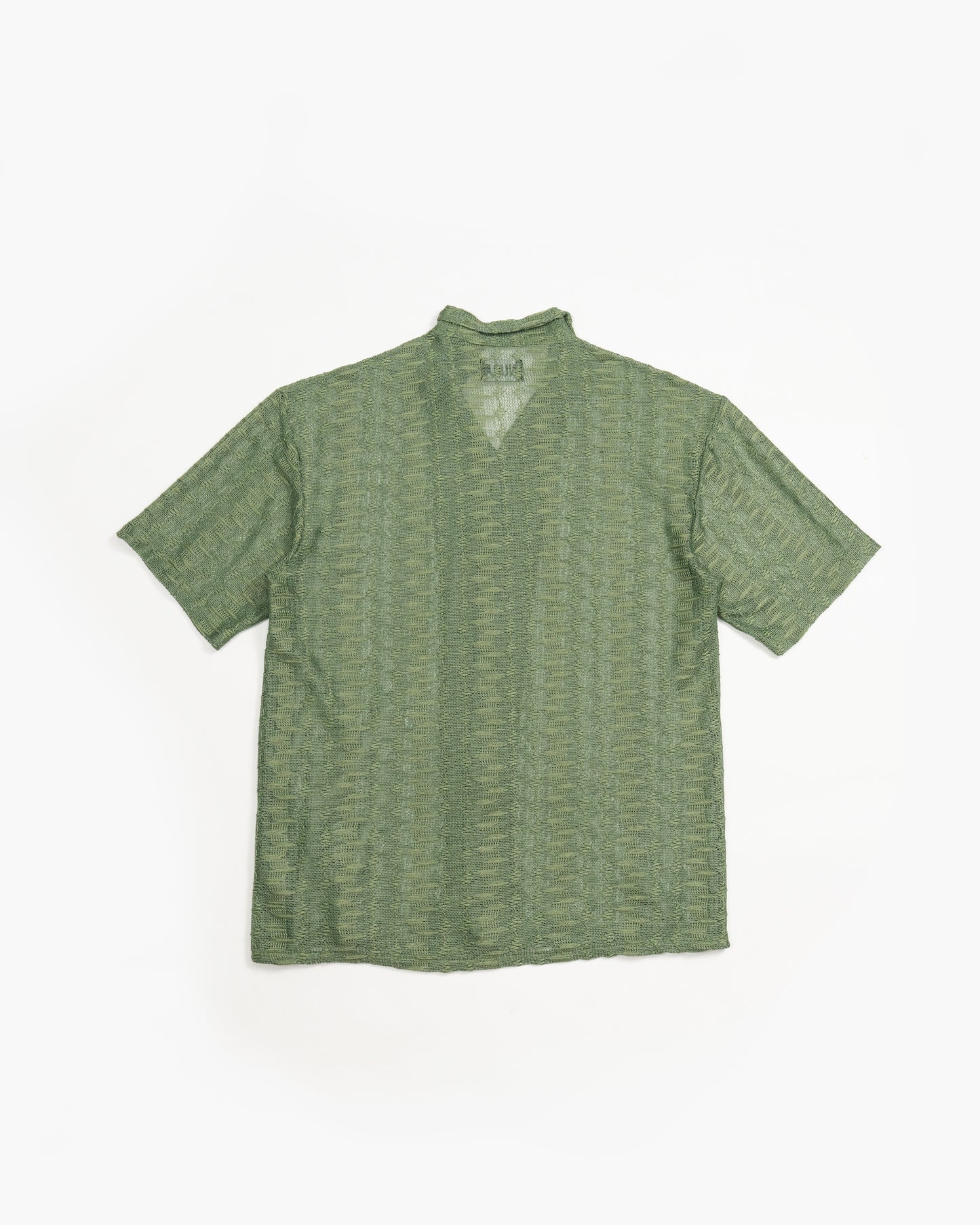 Essential Textured Shirt - Olivo