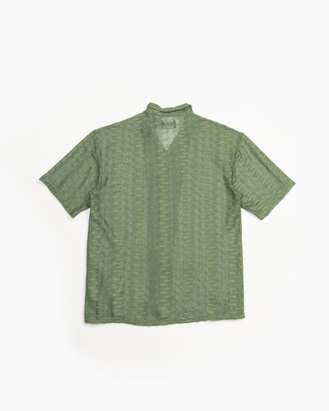 Essential Textured Shirt - Olive