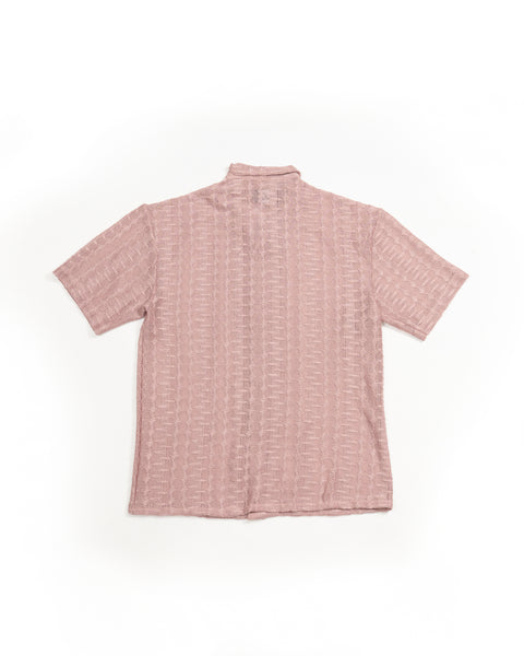 Essential Textured Shirt - Rosewood