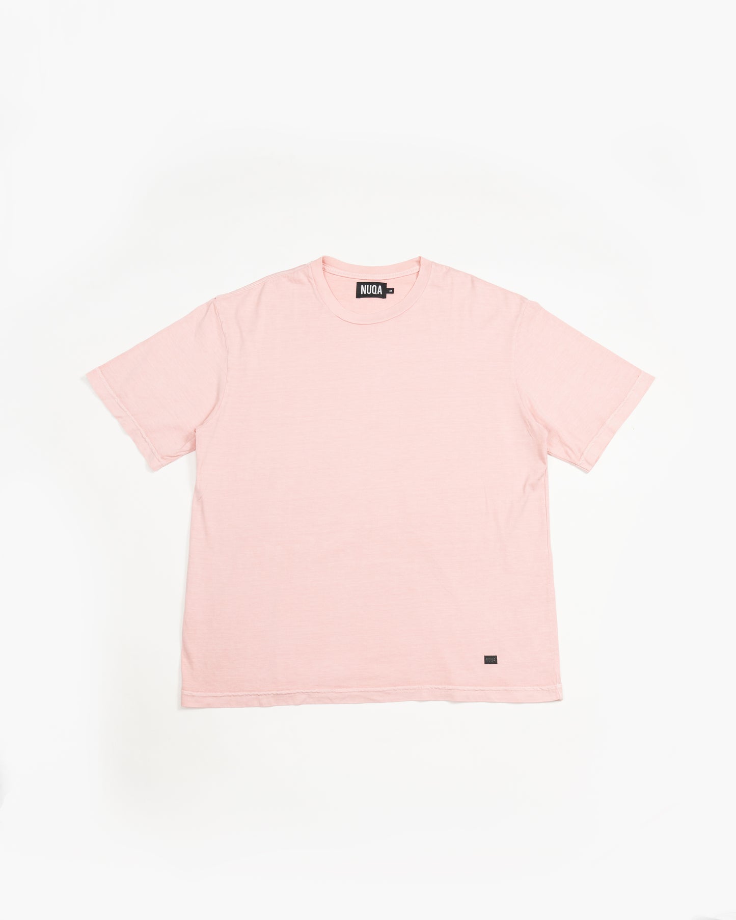 Oversized Washed Tee 24/1 - Coral