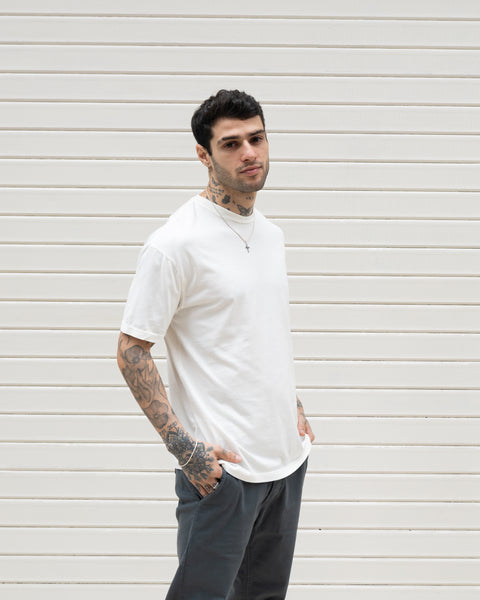 Premium Pima Tee - Buttercream