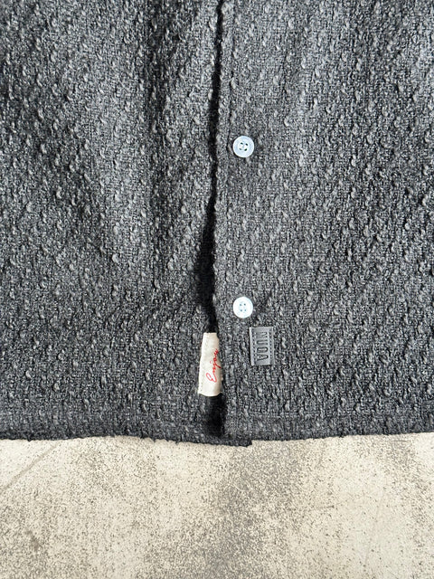 Heavy Knitted Shirt - Negra