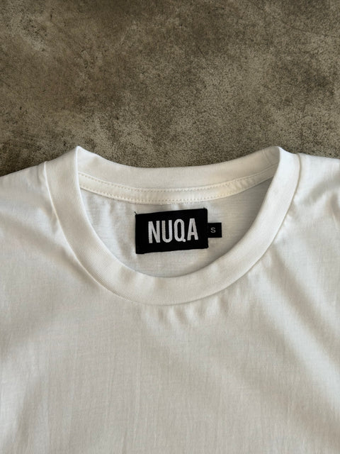 Semiboxy Cotton Tank - White