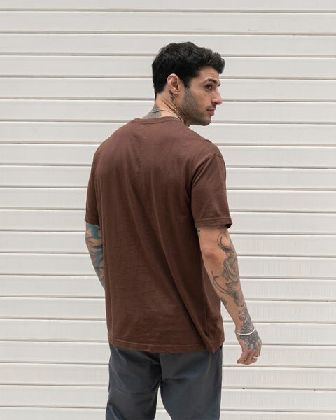 Premium Pima Tee - Chocolate