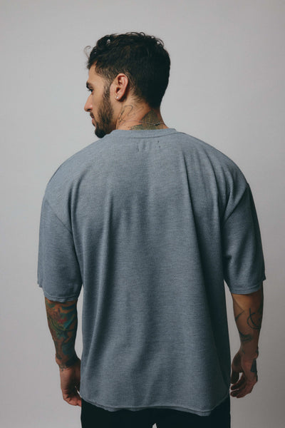 Waffer Oversized Tee - Gris
