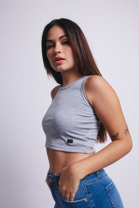Comfort Pima Top - Grey