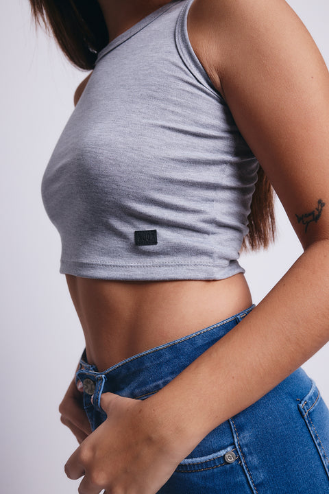 Comfort Pima Top - Grey