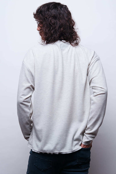 Waffer Essential Long Sleeve Tee - Gris