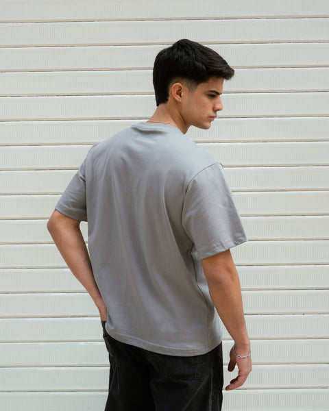 Semi Boxy Tee 20/1 - Grey