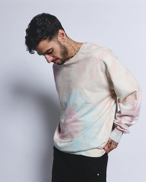 Washed Sweatshirt - Tie Dye