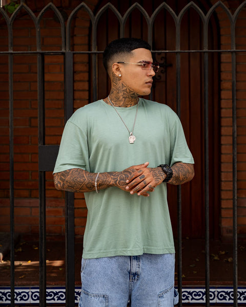 Essential Pima Tee - Emerald Green