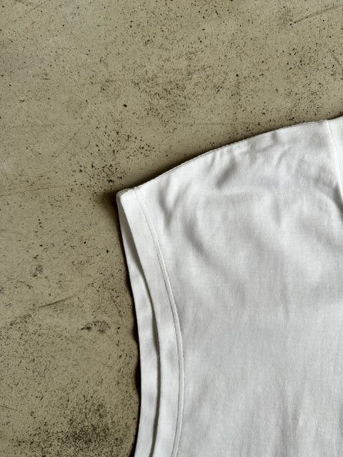 Semi Boxy Summer Tank - Blanco