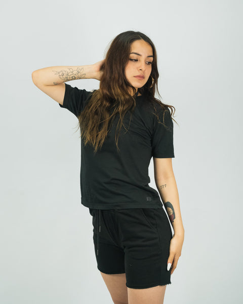 Permium Pima SS24 Women's Tee - Black Beauty