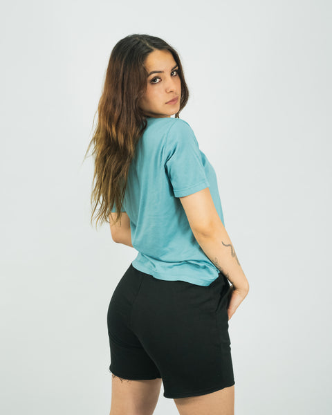 Premium Pima Women‘s Tee - Arctic Blue